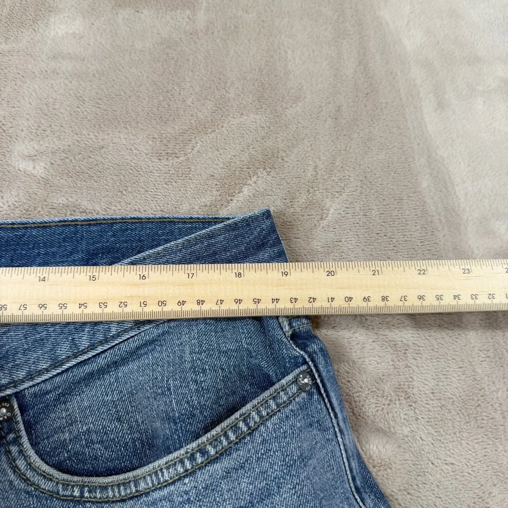 Gap Straight Fit Jeans Mens 38x30 Blue Good Condition Medium Wash‎ Stretch
